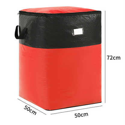 ⏰Last 4 hours Sale:£8.99!!🧳 Collapsible Storage and Moving Bag – Heavy-duty handles & zippered closure – Folds flat, perfect for moving, travel or closet organization – reusable & easy to clean 🏠