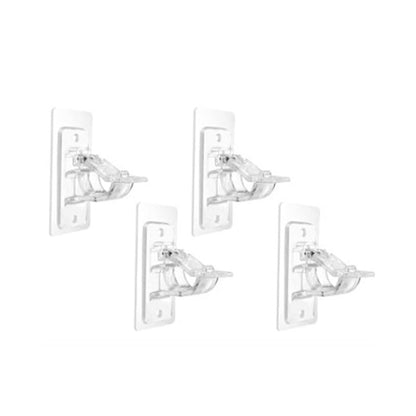 Heavy-Duty Self-Adhesive Rod Support Brackets