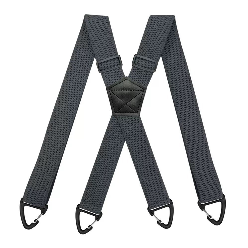 ⏳LAST DAY SALE 60% OFF !!📢Men's X-Back Suspenders with Hook Clips