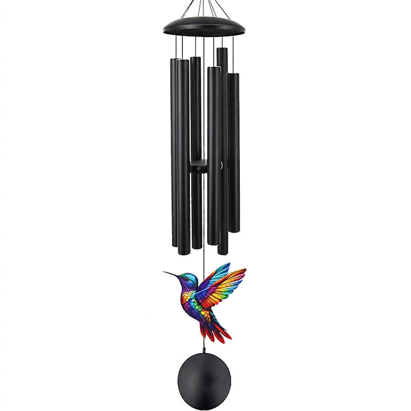 🎐 Vintage Metal Memorial Wind Chimes for Garden – Rust-resistant & serene tone – Engraved sentiment, perfect for remembrance or peaceful outdoor decor 🕊️