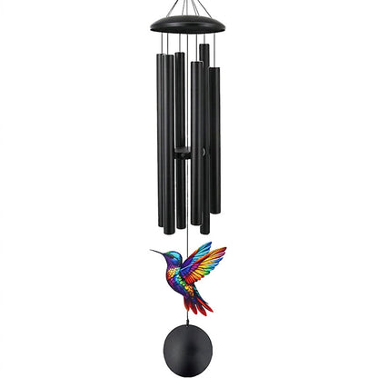 🎐 Vintage Metal Memorial Wind Chimes for Garden – Rust-resistant & serene tone – Engraved sentiment, perfect for remembrance or peaceful outdoor decor 🕊️