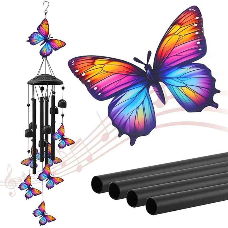 🎐 Vintage Metal Memorial Wind Chimes for Garden – Rust-resistant & serene tone – Engraved sentiment, perfect for remembrance or peaceful outdoor decor 🕊️