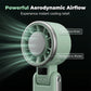 🥳HOT SALE 2026❤️ 50% OFF! Foldable Turbo Handheld Fan with LED Display