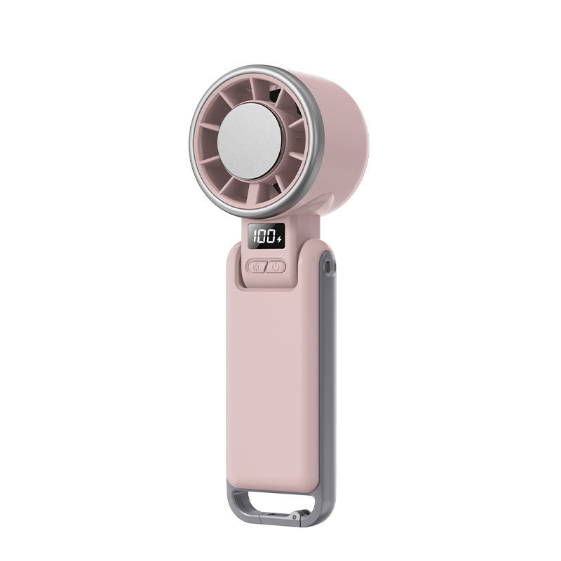 🥳HOT SALE 2026❤️ 50% OFF! Foldable Turbo Handheld Fan with LED Display