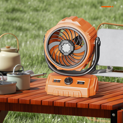📢📢40% OFF !! ⏰100-Speed Turbo Camping Fan