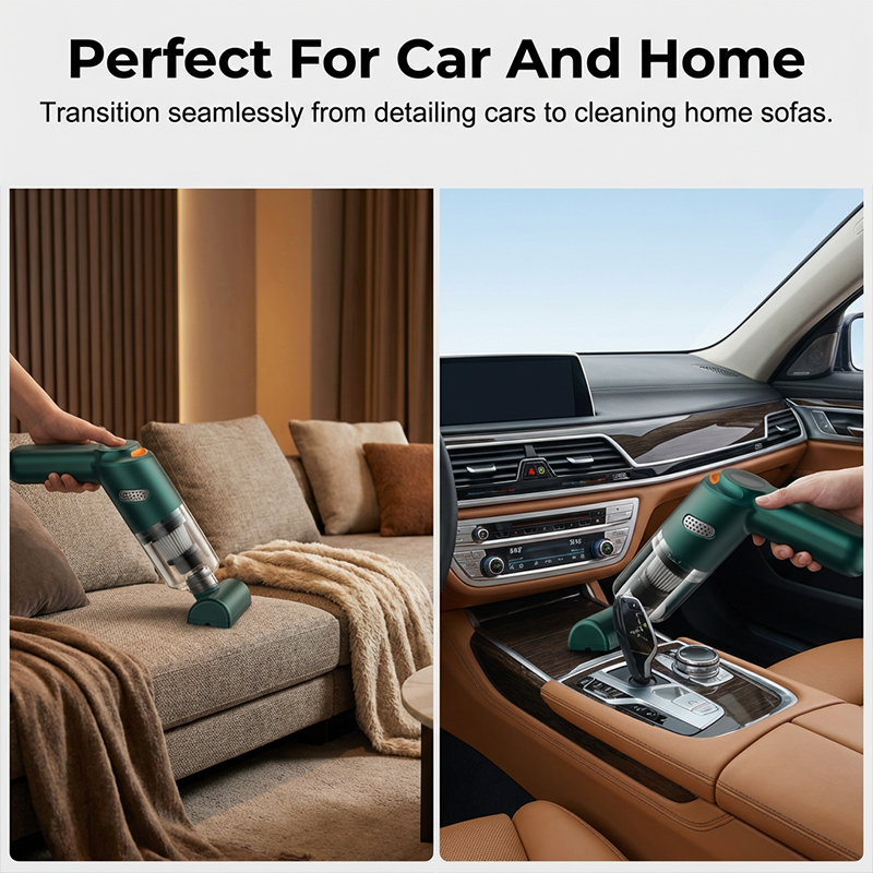 🔥LAST DAY SALE 57% OFF⚡🔋High-Power Cordless Vacuum Cleaner Kit for Car🚗Strong Suction💨Rechargeable Handheld⚡Full Accessory Car Interior Cleaner