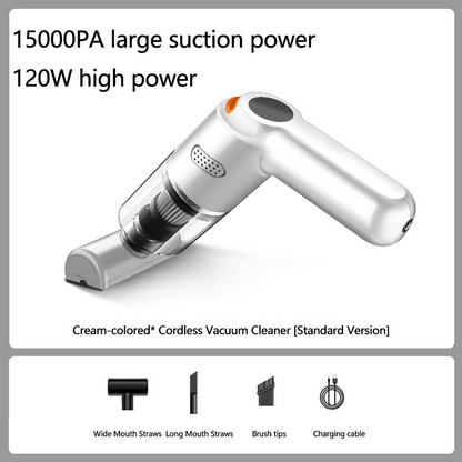 🔥LAST DAY SALE 57% OFF⚡🔋High-Power Cordless Vacuum Cleaner Kit for Car🚗Strong Suction💨Rechargeable Handheld⚡Full Accessory Car Interior Cleaner