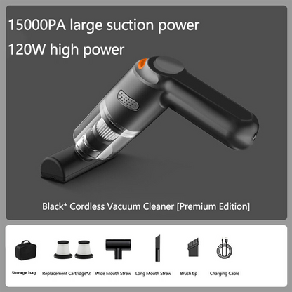 🔥LAST DAY SALE 57% OFF⚡🔋High-Power Cordless Vacuum Cleaner Kit for Car🚗Strong Suction💨Rechargeable Handheld⚡Full Accessory Car Interior Cleaner