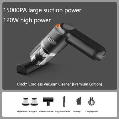 🔥LAST DAY SALE 57% OFF⚡🔋High-Power Cordless Vacuum Cleaner Kit for Car🚗Strong Suction💨Rechargeable Handheld⚡Full Accessory Car Interior Cleaner
