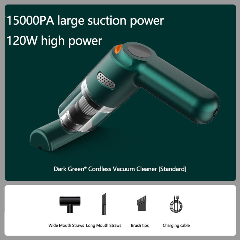 🔥LAST DAY SALE 57% OFF⚡🔋High-Power Cordless Vacuum Cleaner Kit for Car🚗Strong Suction💨Rechargeable Handheld⚡Full Accessory Car Interior Cleaner