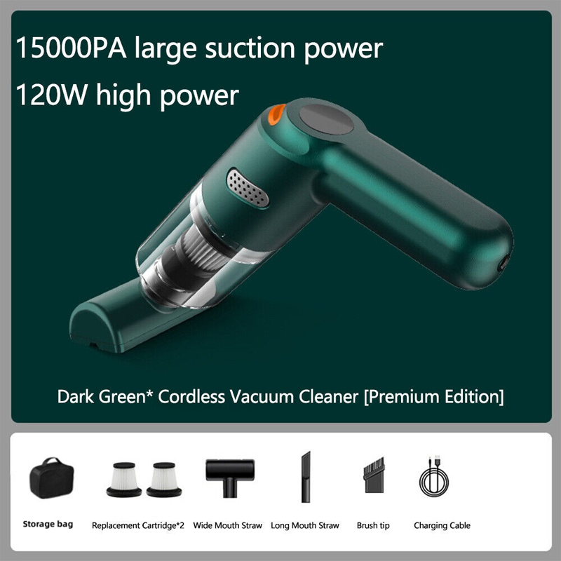 🔥LAST DAY SALE 57% OFF⚡🔋High-Power Cordless Vacuum Cleaner Kit for Car🚗Strong Suction💨Rechargeable Handheld⚡Full Accessory Car Interior Cleaner