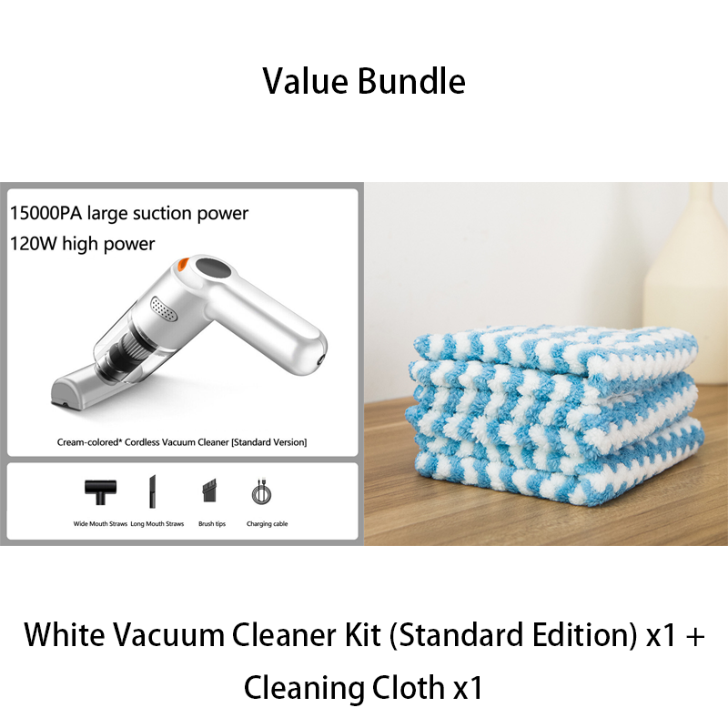 🔥LAST DAY SALE 57% OFF⚡🔋High-Power Cordless Vacuum Cleaner Kit for Car🚗Strong Suction💨Rechargeable Handheld⚡Full Accessory Car Interior Cleaner