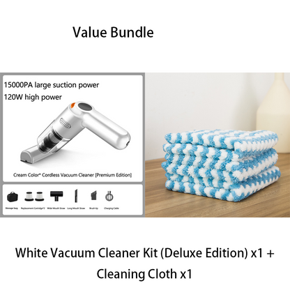 🔥LAST DAY SALE 57% OFF⚡🔋High-Power Cordless Vacuum Cleaner Kit for Car🚗Strong Suction💨Rechargeable Handheld⚡Full Accessory Car Interior Cleaner