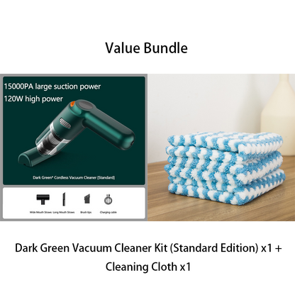 🔥LAST DAY SALE 57% OFF⚡🔋High-Power Cordless Vacuum Cleaner Kit for Car🚗Strong Suction💨Rechargeable Handheld⚡Full Accessory Car Interior Cleaner