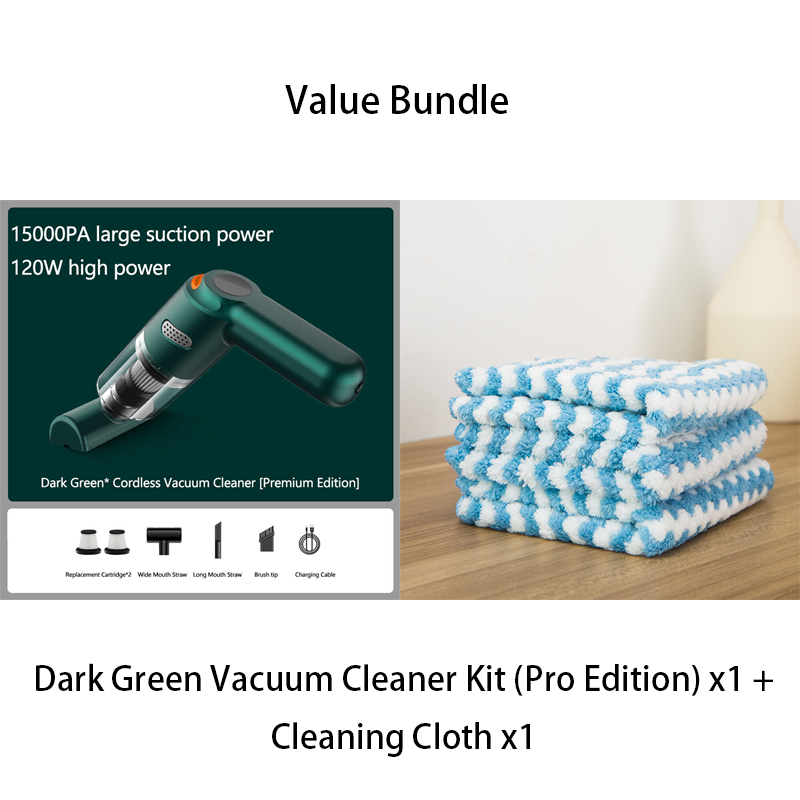 🔥LAST DAY SALE 57% OFF⚡🔋High-Power Cordless Vacuum Cleaner Kit for Car🚗Strong Suction💨Rechargeable Handheld⚡Full Accessory Car Interior Cleaner