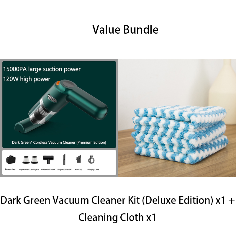 🔥LAST DAY SALE 57% OFF⚡🔋High-Power Cordless Vacuum Cleaner Kit for Car🚗Strong Suction💨Rechargeable Handheld⚡Full Accessory Car Interior Cleaner