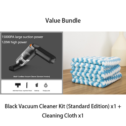 🔥LAST DAY SALE 57% OFF⚡🔋High-Power Cordless Vacuum Cleaner Kit for Car🚗Strong Suction💨Rechargeable Handheld⚡Full Accessory Car Interior Cleaner