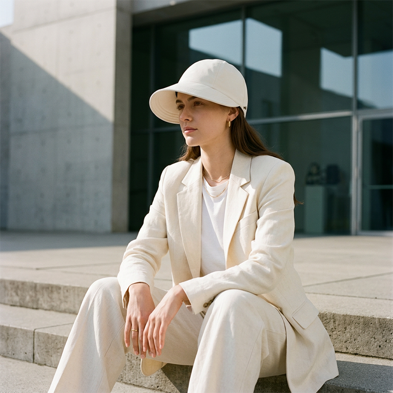 ⏳LAST DAY SALE: ONLY ￡6.99!!🎁✨Women’s UPF 50+ Elegant Foldable Sun Hat – Wide-Brim Cotton Bucket Hat with Neck Flap & Adjustable Strap 🌞🇬🇧 | Packable, Breathable & Beach-Ready