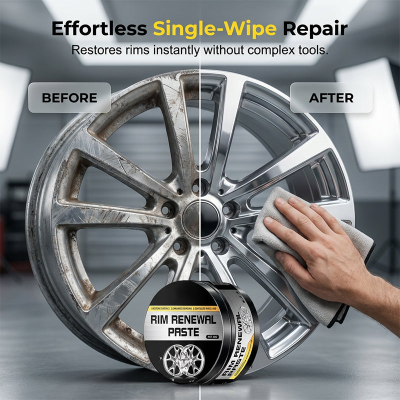 ⏳LAST DAY SALE ONLY￡6.99!!💪All-in-One Wheel Revival Paste 🛞✨ | Restores Alloy, Removes Brake Dust & Protects – No Rinse Needed! 🇬🇧