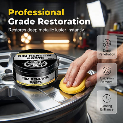 ⏳LAST DAY SALE ONLY￡6.99!!💪All-in-One Wheel Revival Paste 🛞✨ | Restores Alloy, Removes Brake Dust & Protects – No Rinse Needed! 🇬🇧