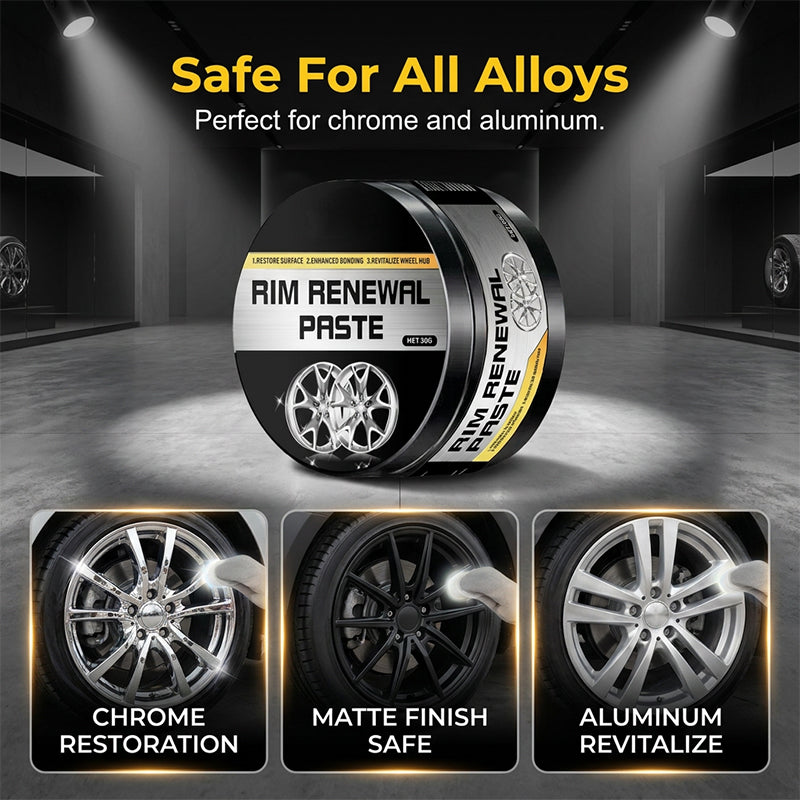 ⏳LAST DAY SALE ONLY￡6.99!!💪All-in-One Wheel Revival Paste 🛞✨ | Restores Alloy, Removes Brake Dust & Protects – No Rinse Needed! 🇬🇧