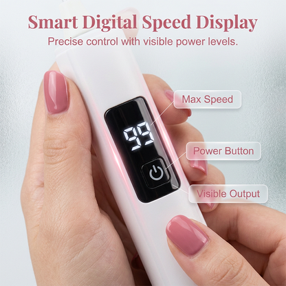 🥳2026 HOT SALE💞✨ 50% OFF! Professional Electric Nail Polisher – Smooths thick nails, 99-speed display. Multiple heads for shaping & buffing. Salon at home! 🌟💎