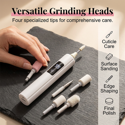 🥳2026 HOT SALE💞✨ 50% OFF! Professional Electric Nail Polisher – Smooths thick nails, 99-speed display. Multiple heads for shaping & buffing. Salon at home! 🌟💎