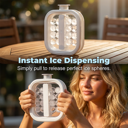 🌞Summer New Hot Selling 50% OFF🎁💦Portable Silicone Ice Ball Maker Kettle🧊