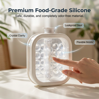 🌞Summer New Hot Selling 50% OFF🎁💦Portable Silicone Ice Ball Maker Kettle🧊