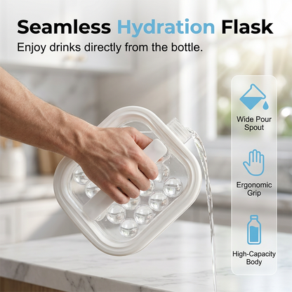🌞Summer New Hot Selling 50% OFF🎁💦Portable Silicone Ice Ball Maker Kettle🧊