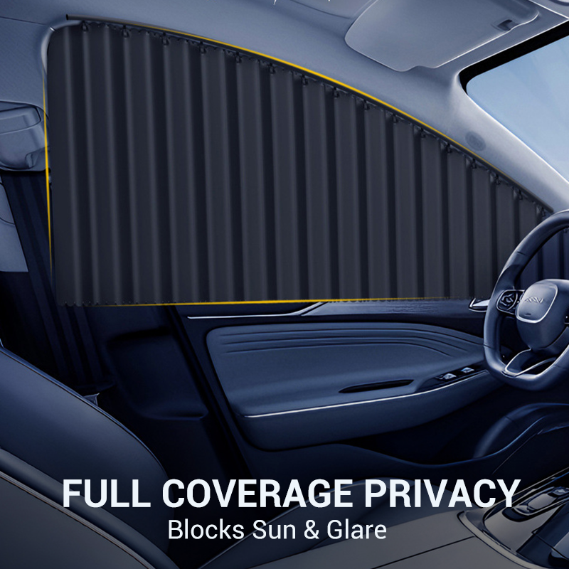 ⏰🎉Limited-time Offer: 50% OFF!🎉— Universal Car Window Shade – No glue, no magnets, stays secure. Blocks sun, keeps heat out. Protects your car & privacy! 🌞✨