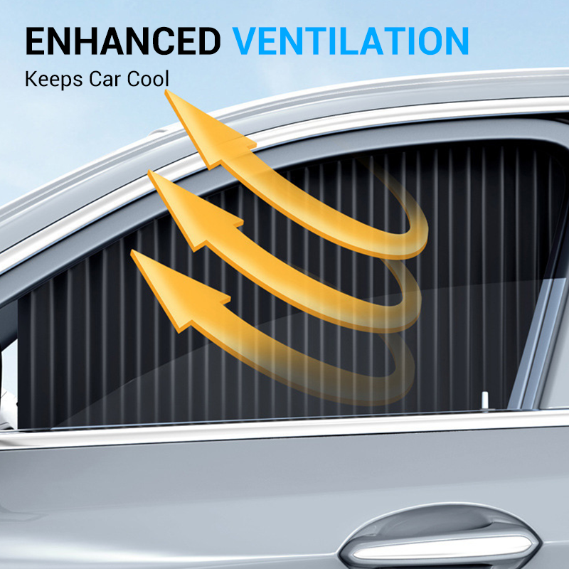⏰🎉Limited-time Offer: 50% OFF!🎉— Universal Car Window Shade – No glue, no magnets, stays secure. Blocks sun, keeps heat out. Protects your car & privacy! 🌞✨