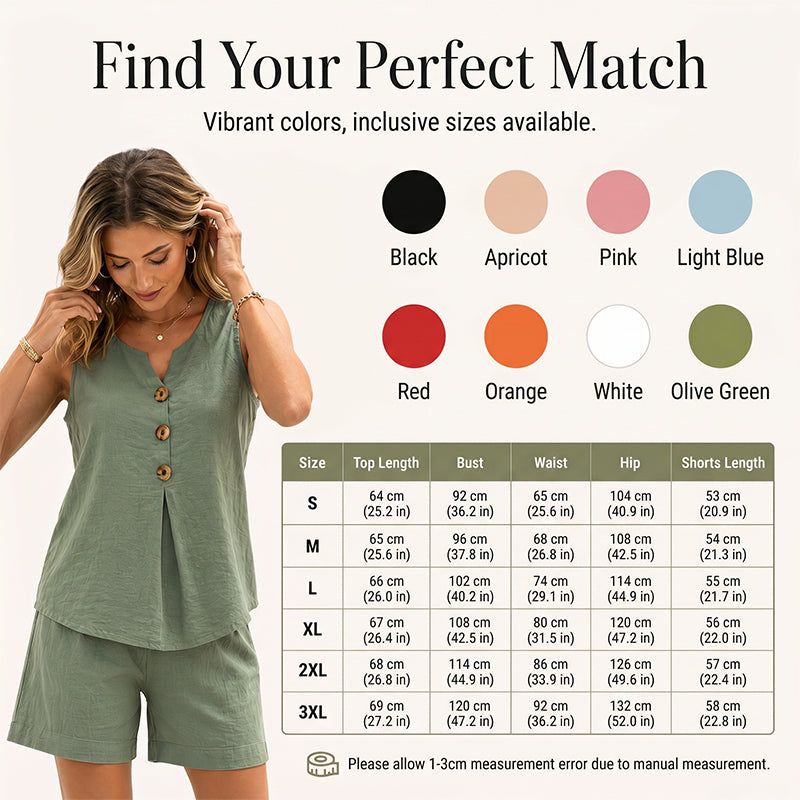 👚LAST DAY 60% OFF✨ 2-piece set – loose top & comfortable trousers – soft fabric, elastic waistband & versatile combination options – can be worn separately or together