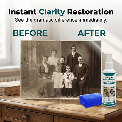 ⏳LAST DAY SALE ONLY￡8.99!!🔥Photo Revive Pro Spray – Breathe New Life into Faded Family Photos in Seconds!📸✨ Gentle • Non-Toxic • Archivist-Approved 🖼️🇬🇧
