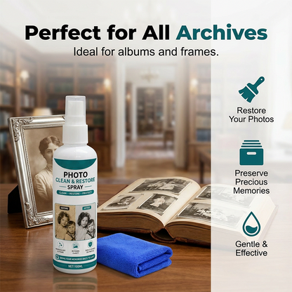 ⏳LAST DAY SALE ONLY￡8.99!!🔥Photo Revive Pro Spray – Breathe New Life into Faded Family Photos in Seconds!📸✨ Gentle • Non-Toxic • Archivist-Approved 🖼️🇬🇧