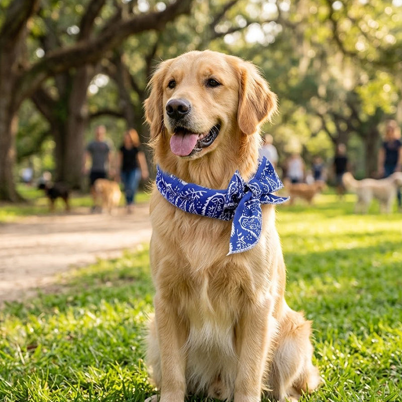 🎀PipPaw™ Cooling Collar – Summer Relief for Dogs & Cats 🌞❄️  Vet-Safe • Reusable • No Freezer Needed • Made for British Heatwaves!