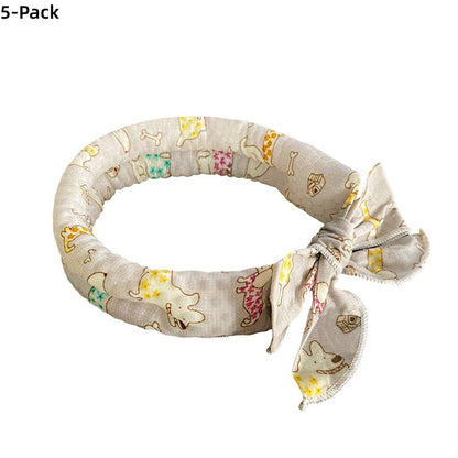 🎀PipPaw™ Cooling Collar – Summer Relief for Dogs & Cats 🌞❄️  Vet-Safe • Reusable • No Freezer Needed • Made for British Heatwaves!
