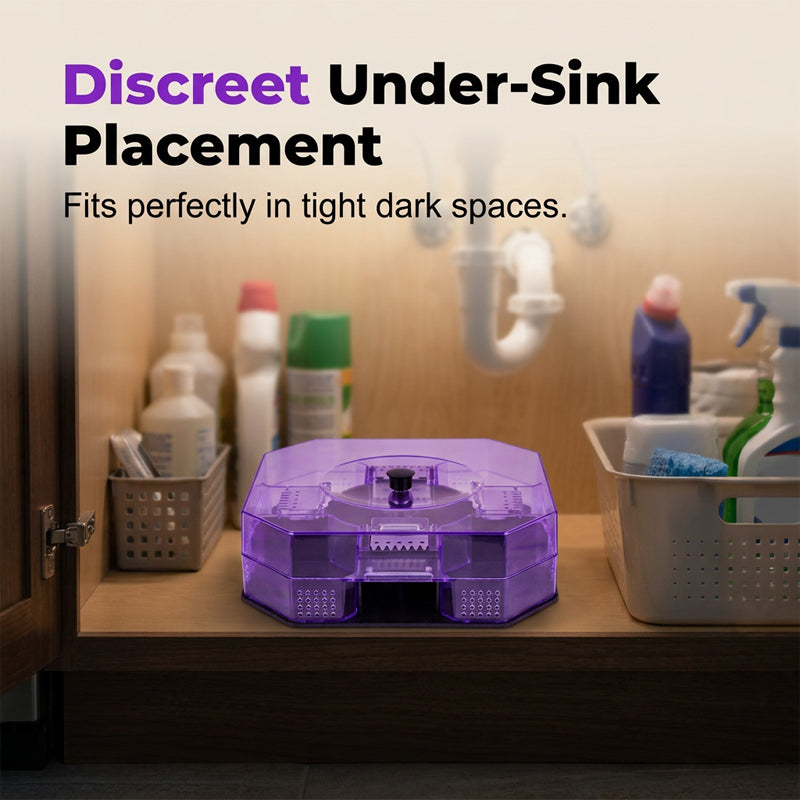 🔥 No More Toxic Sprays! Reusable Roach Trap – Catch & Release (or Dispose) Safely
