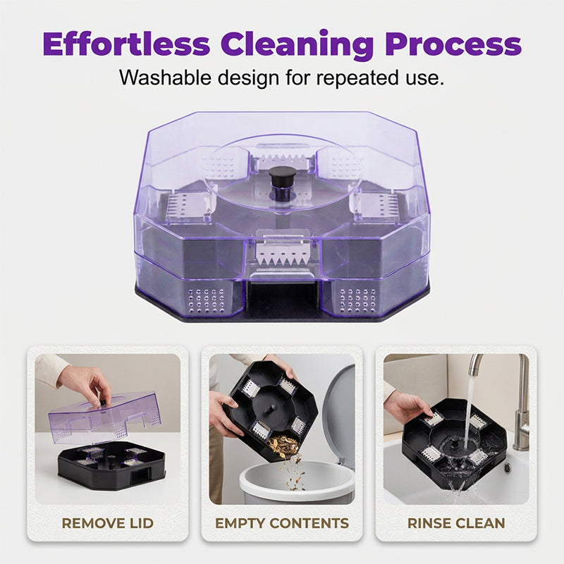 🔥 No More Toxic Sprays! Reusable Roach Trap – Catch & Release (or Dispose) Safely