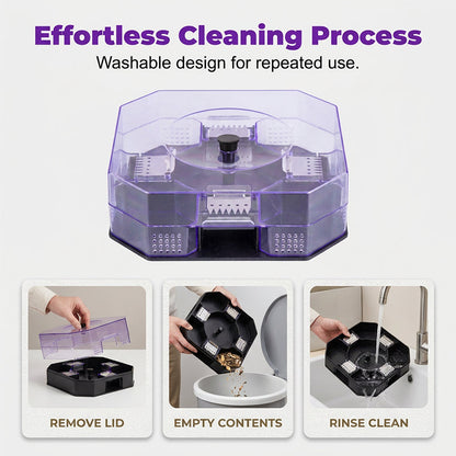 🔥 No More Toxic Sprays! Reusable Roach Trap – Catch & Release (or Dispose) Safely
