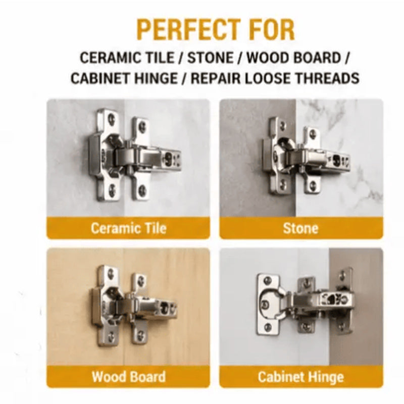 🛠️Self Drilling Drywall Anchors with Screws Kit