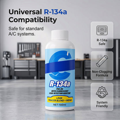 👍FrostSeal Pro™ Automotive A/C Leak Stop with UV Dye