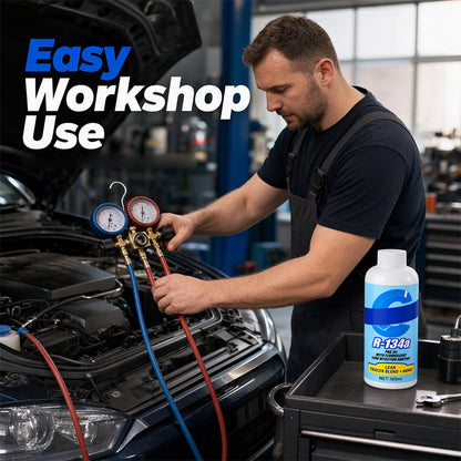 👍FrostSeal Pro™ Automotive A/C Leak Stop with UV Dye