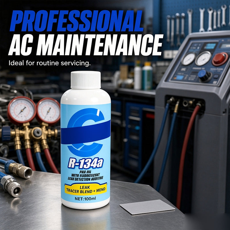 👍FrostSeal Pro™ Automotive A/C Leak Stop with UV Dye
