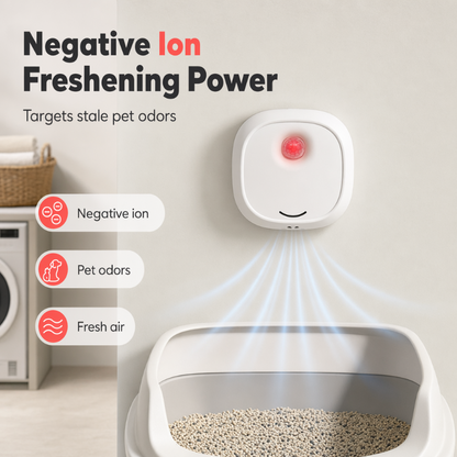 🔥Limited Time 60% OFF! 🌬️Say goodbye to unpleasant odors with it! Smart Quiet Pet Odor Eliminator