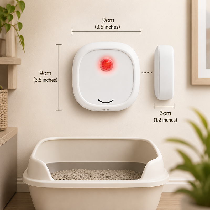 🔥Limited Time 60% OFF! 🌬️Say goodbye to unpleasant odors with it! Smart Quiet Pet Odor Eliminator