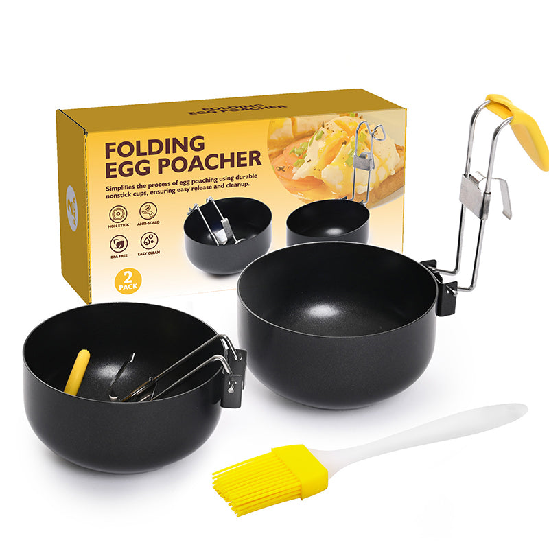 🎉2026 Sale — Over 31,000 Sold! 🥚 BUY 1 GET 1 FREE!  🍳 Hanging Ear Poached Egg Molds – Perfect Spa Eggs Every Time 🍳