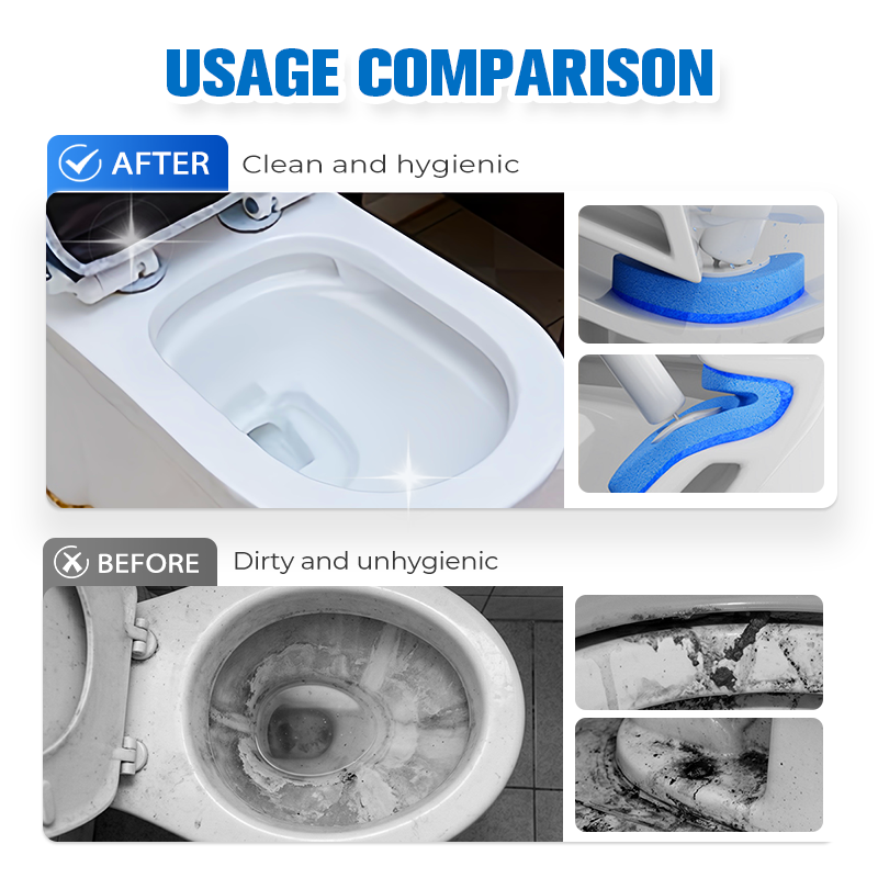 🧼💙No-Touch Disposable Toilet Scrubber Set