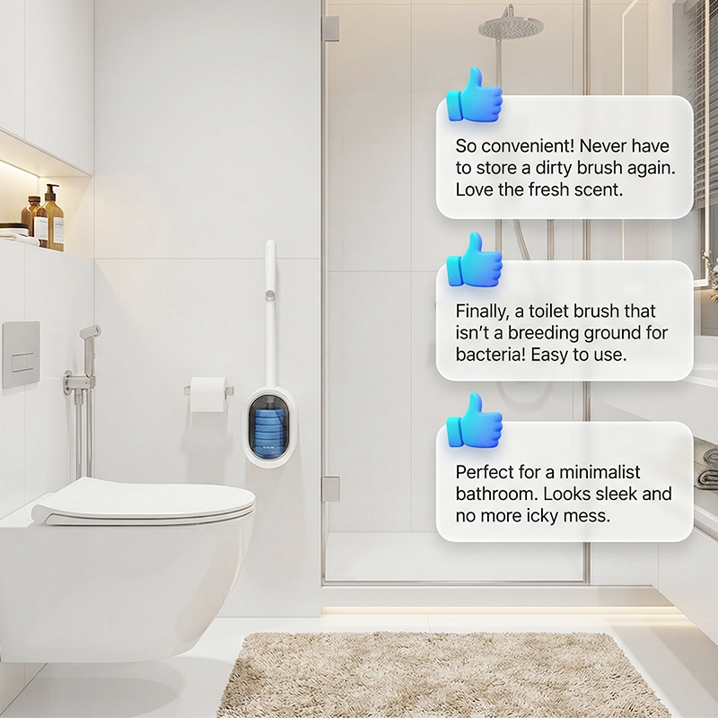 🧼💙No-Touch Disposable Toilet Scrubber Set