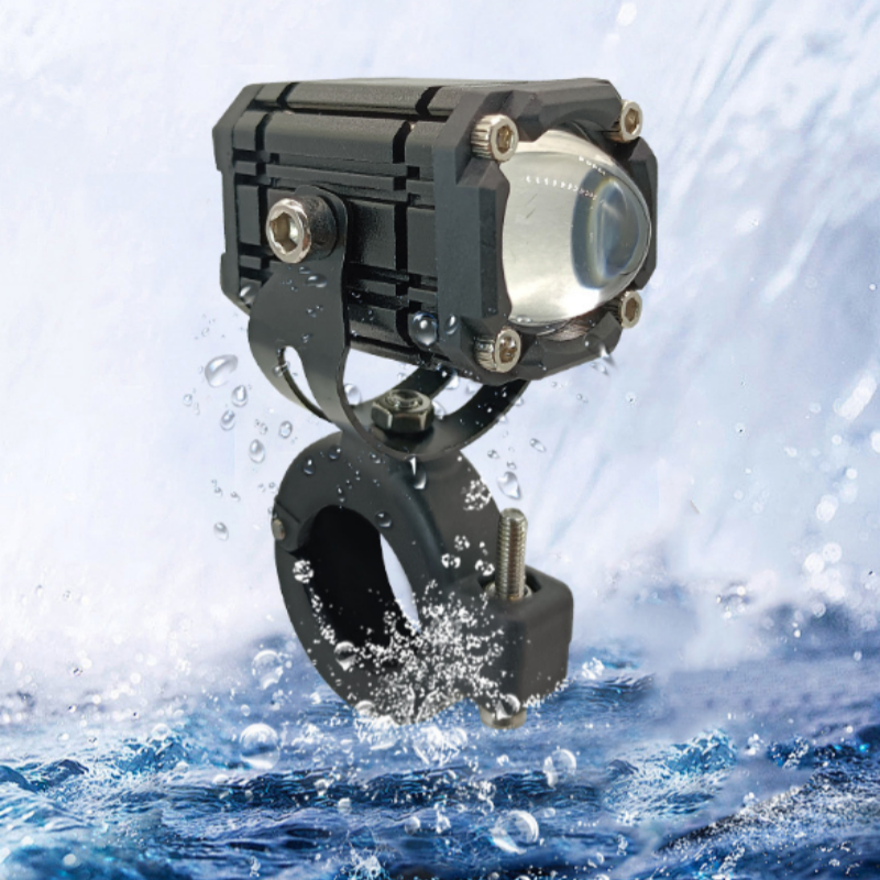 🏍️ Universal Motorcycle LED Spotlights – Dual Beam & All-Weather Waterproof 💡